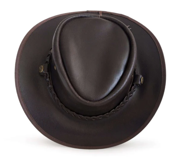 Crushable Premium Genuine Leather Western Cowboy