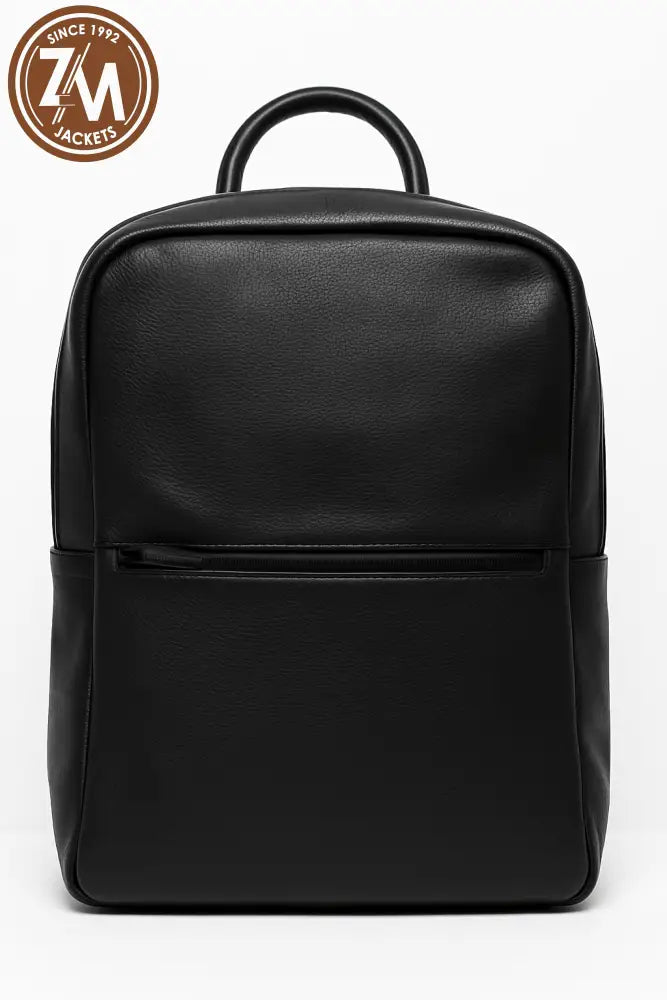 Ryder Red Real Leather Backpack Sleek Utility Everyday Carry