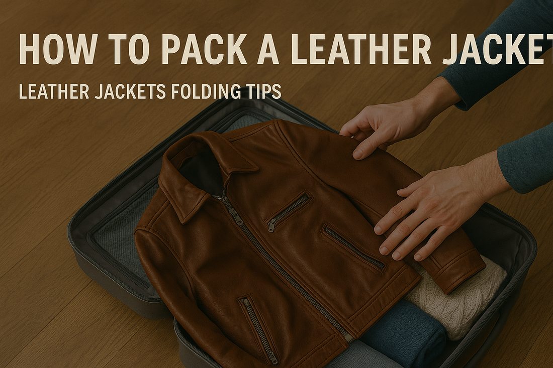 How to Pack a Leather Jacket – Step-by-Step Folding Tips to Prevent Wrinkles