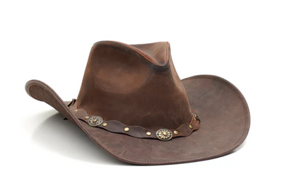 ZM Clifford Cowboy Hat Faded Rustic Brown