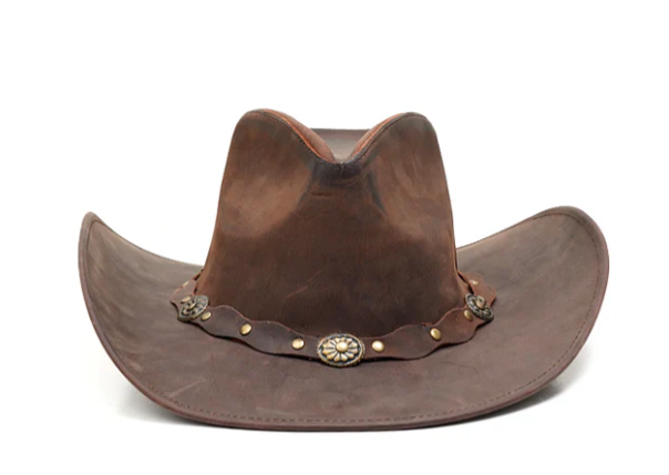 ZM Clifford Cowboy Hat Faded Rustic Brown